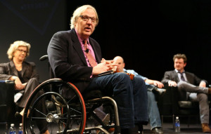 John Hockenberry Reporter John Hockenberry speaks during Future Of