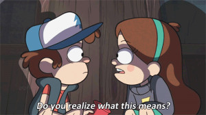 gravity falls dipper pines mabel pines double dipper mystery twins ...