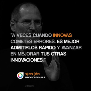 QUOTE por Steve Jobs Entrepreneurs Business, Business Evolution ...