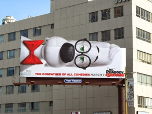Mr. Peabody & Sherman movie special extension billboard