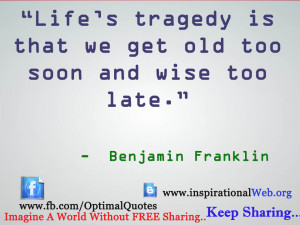 Age Quotes by Benjamin Franklin