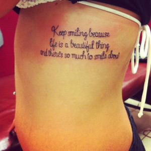 Marilyn Monroe Quote Tattoo Designs Pictures