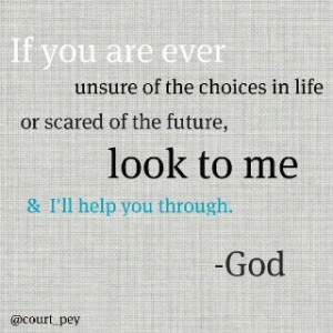 Look to God!