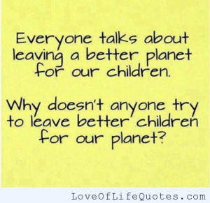 ... planet to my children albert einstein quote on children being