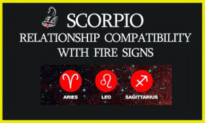 Scorpio Compatibility with Fire Signs: Scorpio Aries