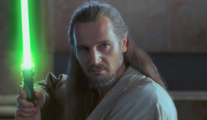 Liam Neeson in Star Wars