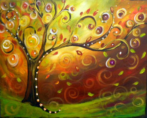 Tree Canvas Paintings