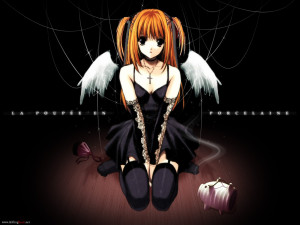 amane_misa black death_note suzuhira_hiro wings