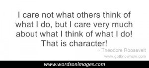 Famous quotes about character