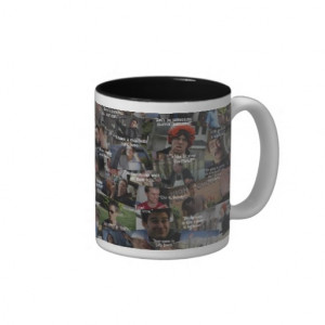 Kid History” Quote Collage Coffee Mugs
