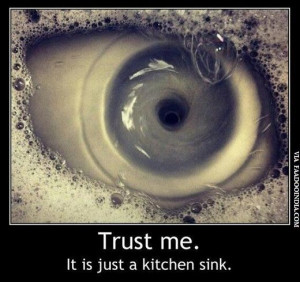 Trust me it is just a kitchen sink..