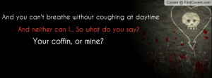 Alkaline Trio Blue inthe Face Profile Facebook Covers