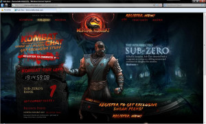 Re: Official Mortal Kombat Website Re-Launches Later Today