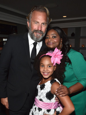 Kevin Costner 32 and Octavia Spencer doted on Jillian Estell their