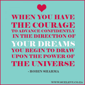 8WomenDream_Robin Sharma quote designed by Sue Levy