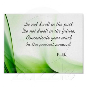Wise Buddha Quote Abstract Poster