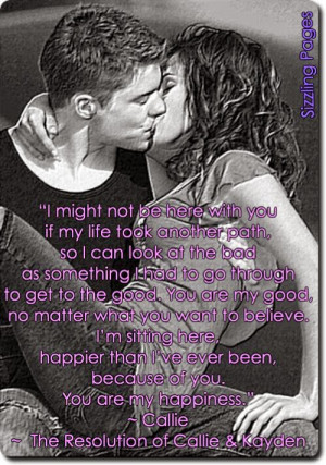 ... to put the past behindhim and move on. They are such a sweet couple