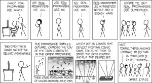 Real programmers set the universal constants at the start such that ...