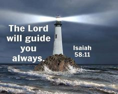 The Lord will guide you always~~ #lighthouse More