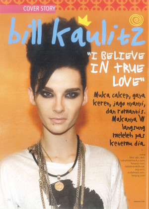 Bill Kaulitz Without Makeup