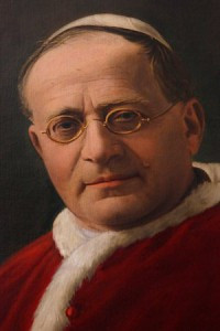 Pope Pius XI, born Ambrogio Damiano Achille Ratti