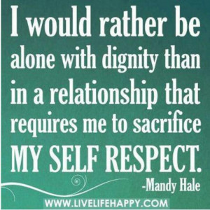 Respected..... A favorite quote
