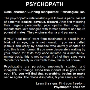 in 25 people are psychopaths. As awareness spreads, they find it ...