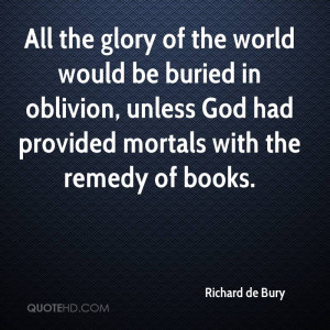Richard de Bury Quotes