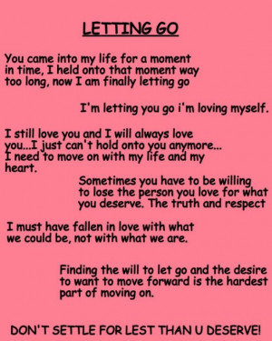 Go...Moving On #love #moving on #letting go #let go #sad #Quote ...