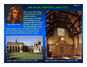 Sir Isaac Newton Quotes Sir isaac newton (1642-1727)
