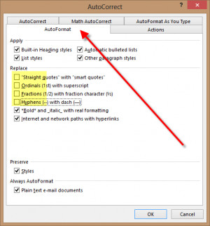The first nine things I do to default settings in Word 2013