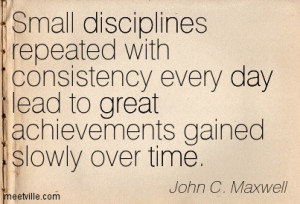 Being more disciplined in your business can be as simple as ...