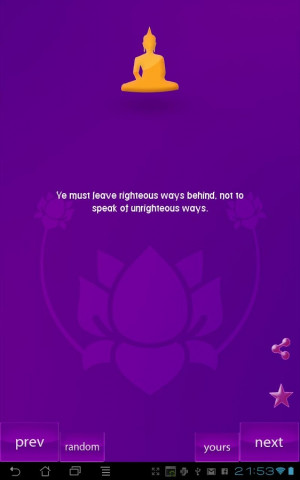 Buddha Quotes Plus - screenshot