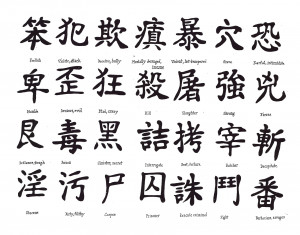 100 Beautiful Chinese Japanese Kanji Tattoo Symbols & Designs