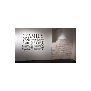 Wall Art Living Dining Room Family Quot Square Vinyl Quote