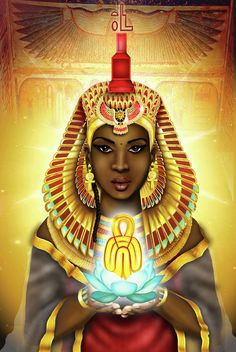 Isis ( Aset in Egyptian) was originally a Goddess from Nubia and was ...