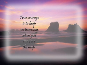 feel pain courage is the discovery absence of fear courage doesnot ...