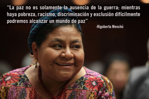 Rigoberta Menchú Tum (1959) Rigoberta, es una líder indígena ...