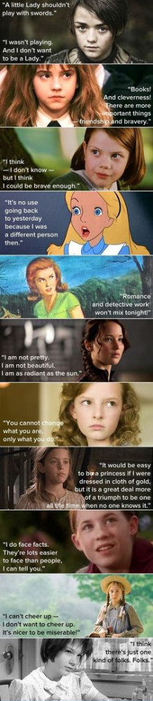 Drew 6- Katniss Everdeen 7- Lyra Belacqua from The Golden Compass ...