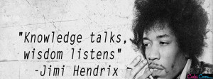 Jimi Hendrix Quote Facebook Cover
