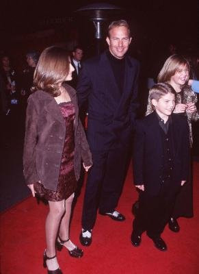 Kevin Costner, Annie Costner, Joe Costner and Lily Costner at event of ...