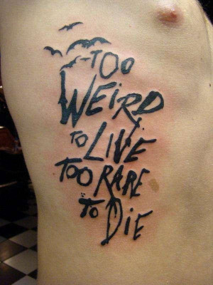 Healed gonzo tattoo Cool tattoos for guys