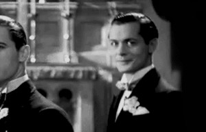Robert Montgomery in The Divorcee (Robert Z Leonard, 1930)GIF from ...