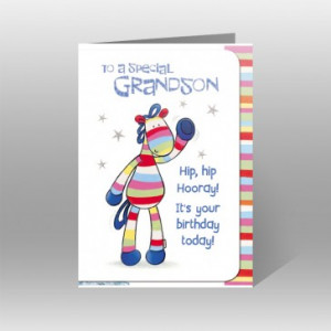 birthday card grandson discontinued