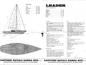 Garda Sud Leader 31 | Photo 5 from 5 | Sail yacht