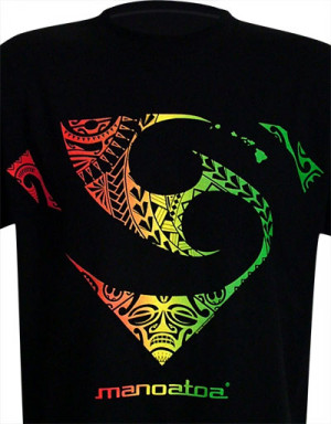 Mens Polynesian Hawaiian Samoan Tongan Tattoo Art T Shirts picture