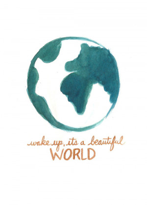 quotes beautiful watercolor travel world groundedonthedaily