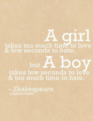 girl takes too much time to love