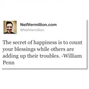 Secret to happiness. #Happiness #Quote