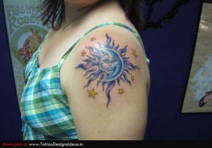 Sun And Moon Tattoos Tumblr